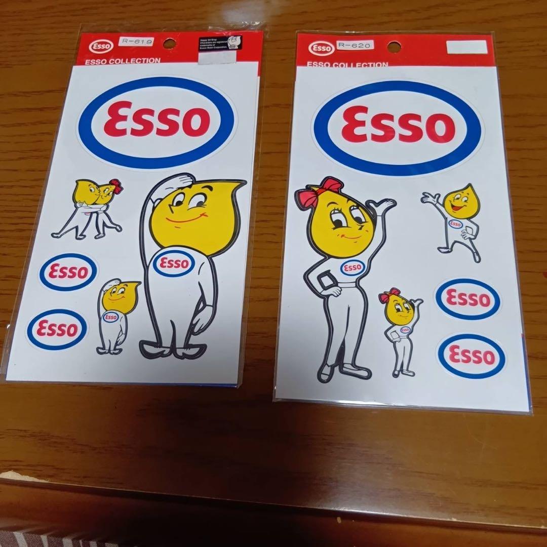 【レトロ】ESSO エッソ　タンクローリー　ブリキ製