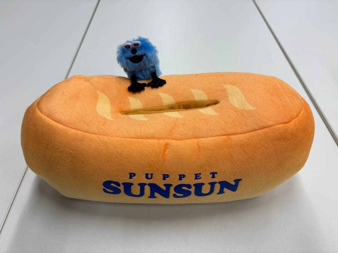 パペットスンスンぬいぐるみ付ティッシュケース ４個セット