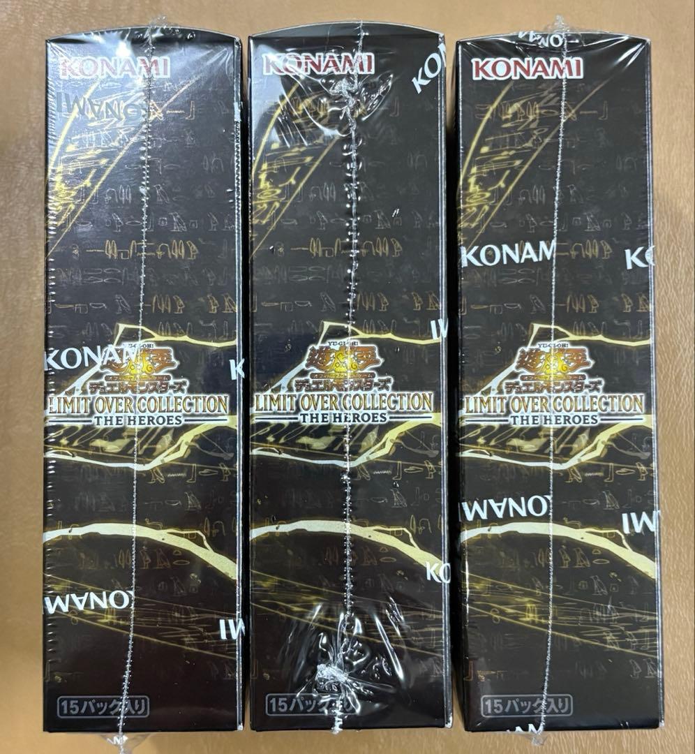 遊戯王　LIMIT OVER collection HEROS 3BOX