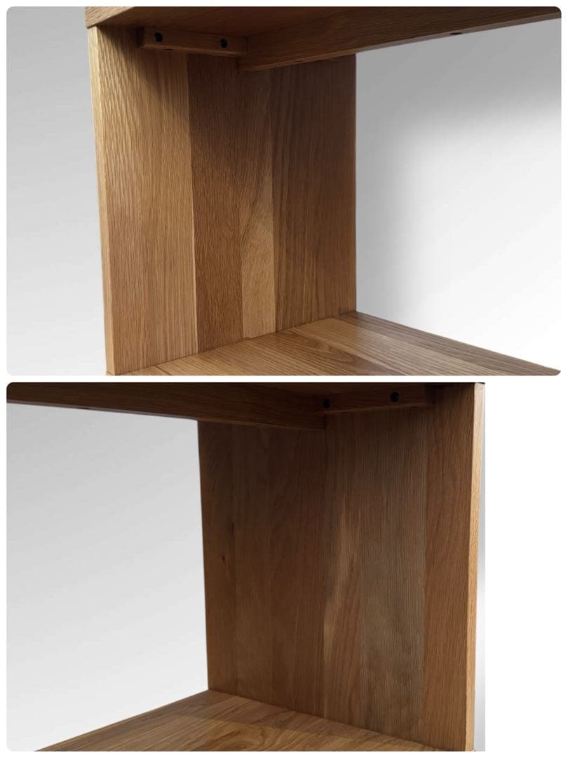 無印良品 ベンチ W120 ローボード テレビボード 無垢材 オーク材 北欧