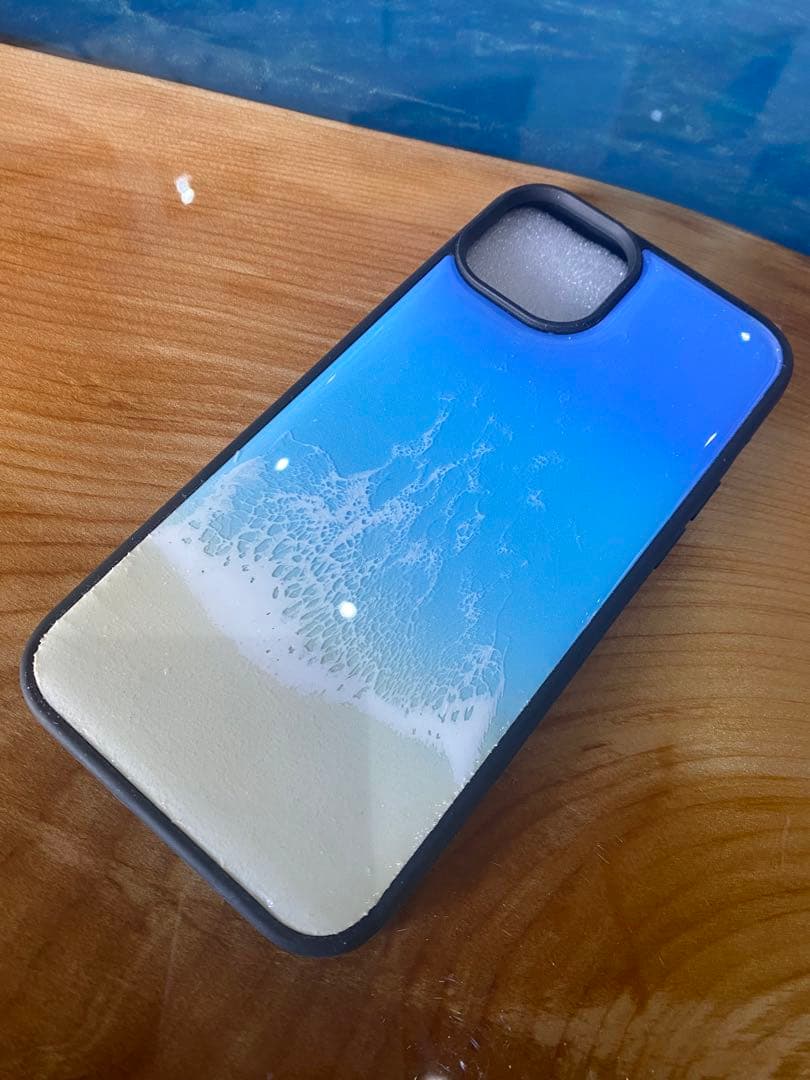 iPhoneカバー レジンアート ハンドメイド作品 オーダー可能