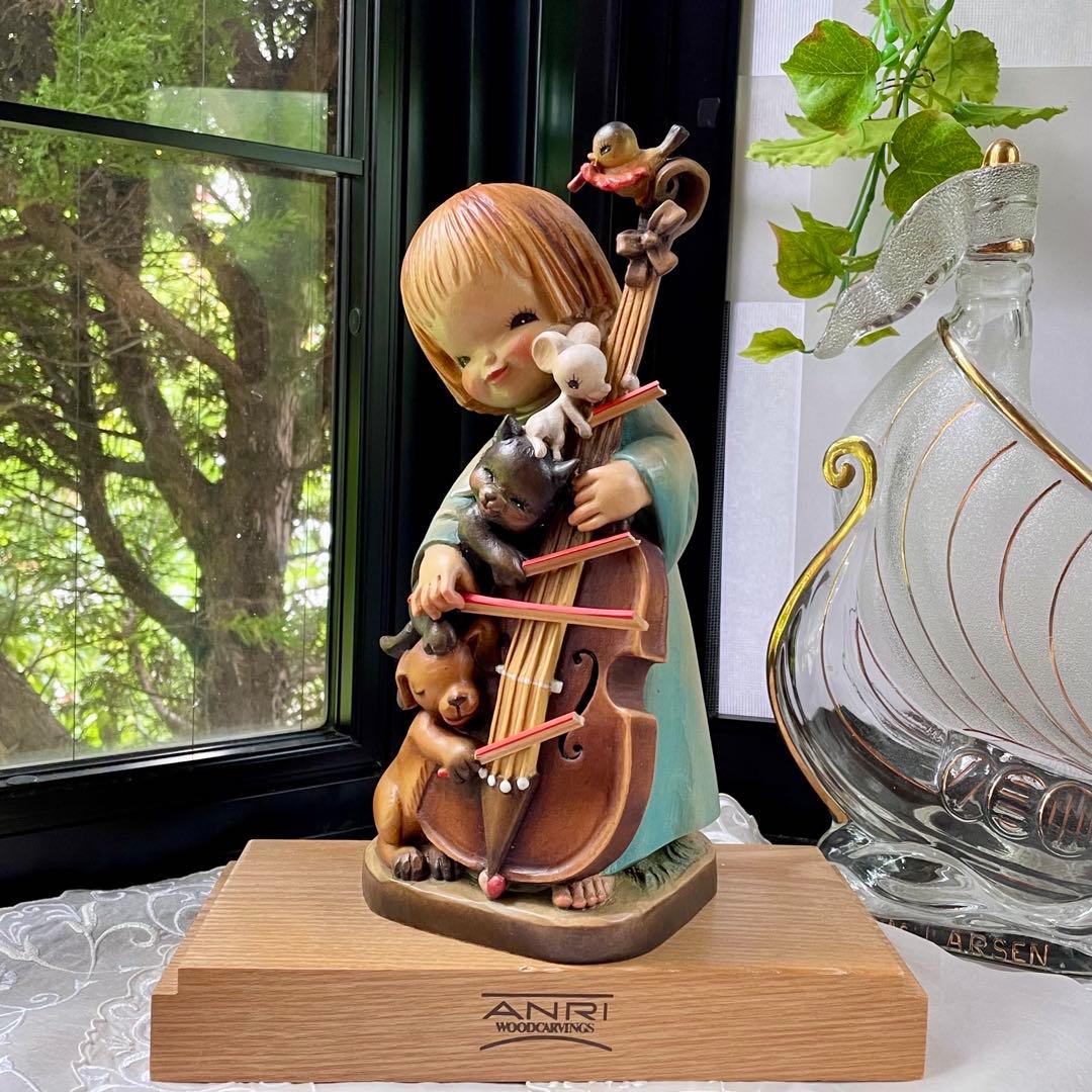 アンリ人形　ANRI フェランディス　25㎝　台座付　【The Quintet】