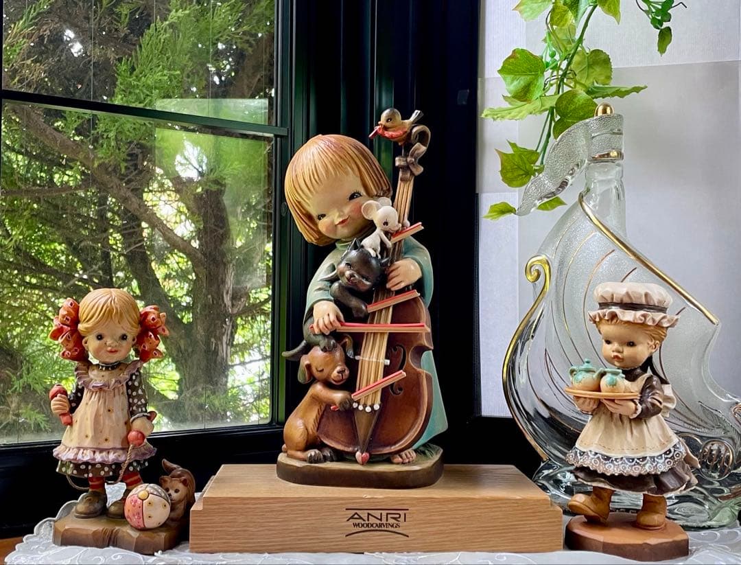 アンリ人形　ANRI フェランディス　25㎝　台座付　【The Quintet】