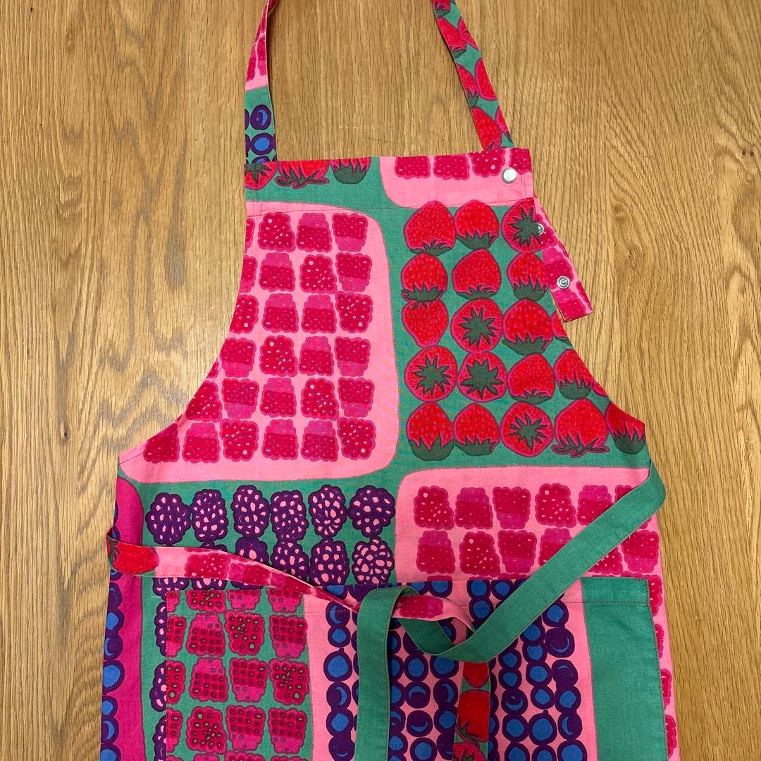 marimekko マリメッコ エプロン ムンモランマルヤット 廃盤品