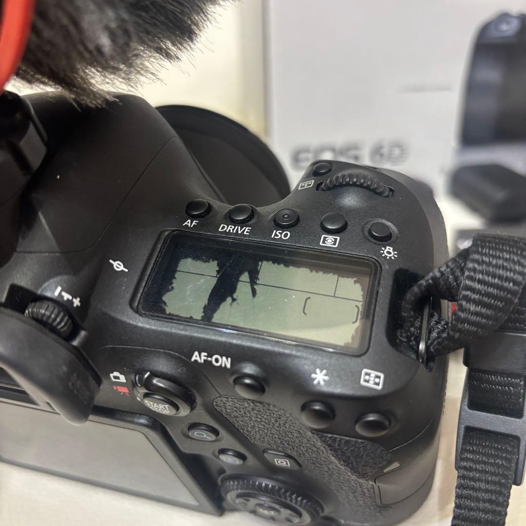 【マイク付き】CANON EOS 6D Mark IIボディ＆レンズ
