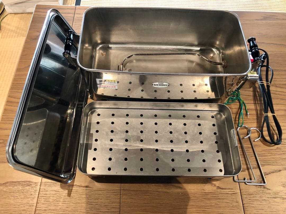 煮沸消毒器　松本製器　1200W AT40