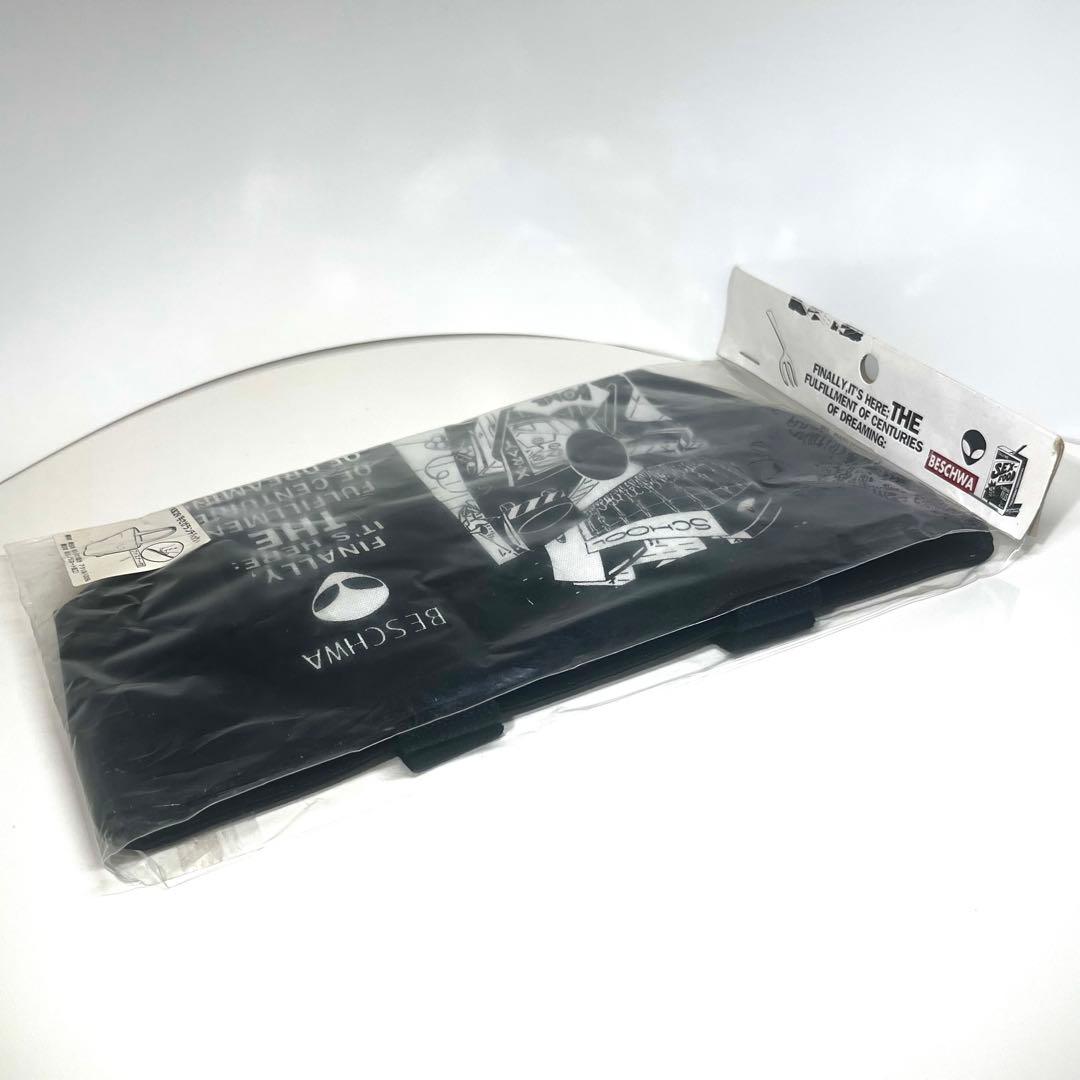 劇レア 90s BESCHWA 宇宙人 手さげランチバッグ デッドストック　黒