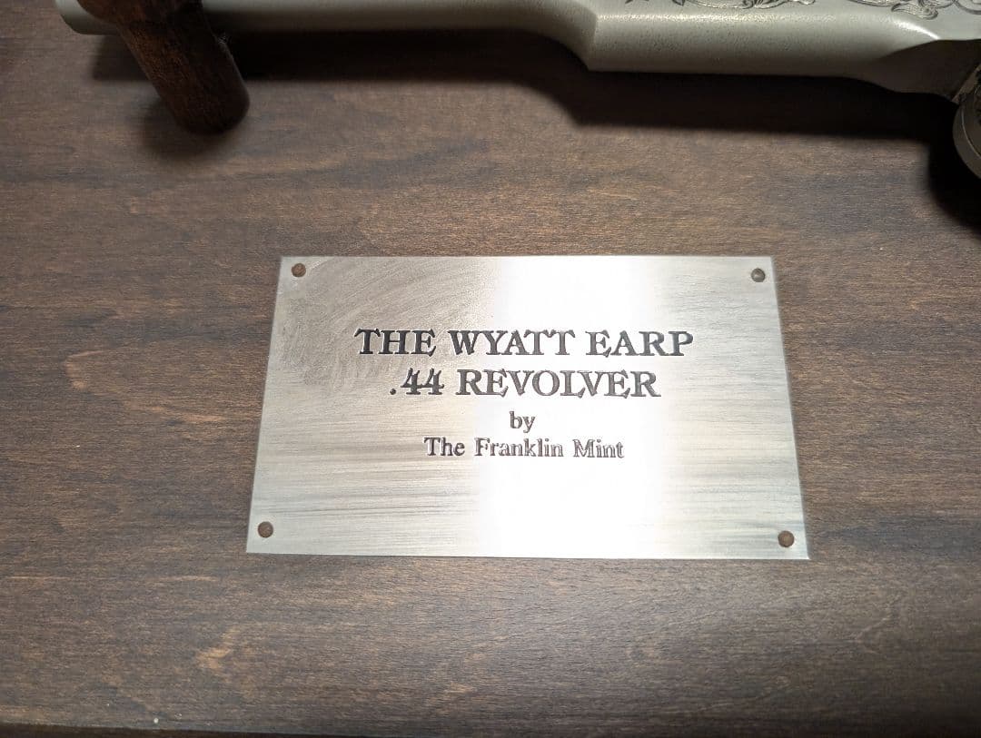 【最終値下げ】フランクリンミント ワイアットアープ リボルバー 44口径 装飾銃