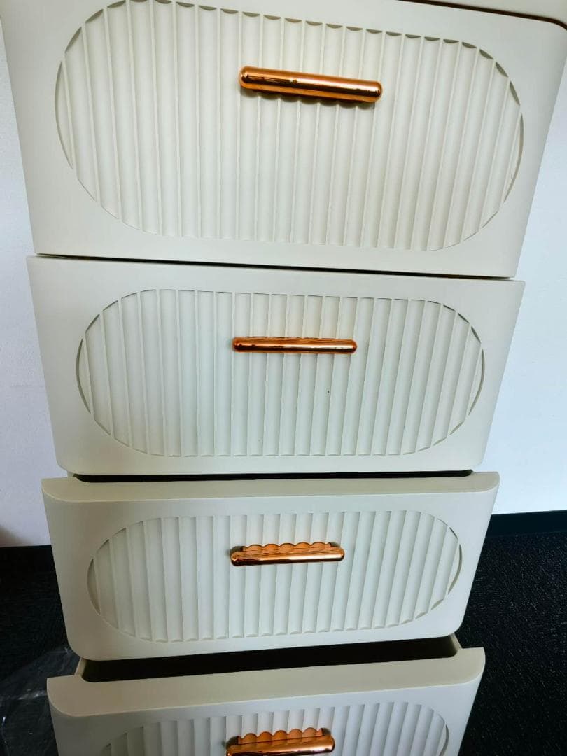 収納チェスト クローゼットチェスト北欧風 おしゃれ 組立不要 (5層,42cm)