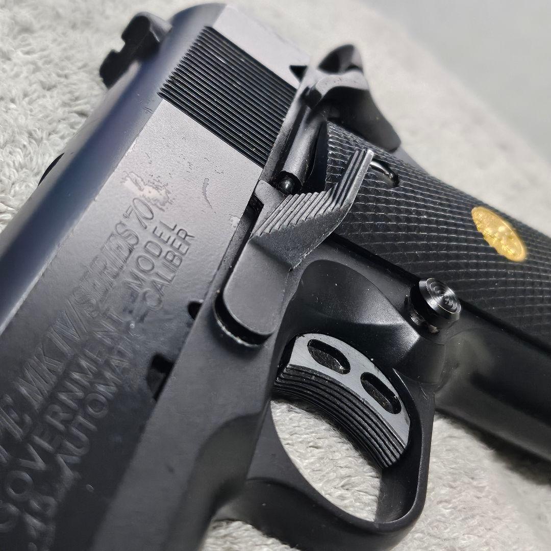 マルゼン 純正ABSガスブロ コルト ガバメント S70 ブラックモデル