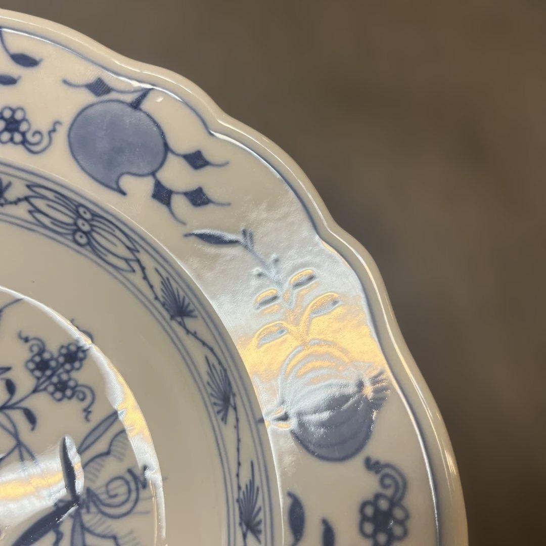 マイセン✨Meissen ブルーオニオン 未使用 23cm 皿