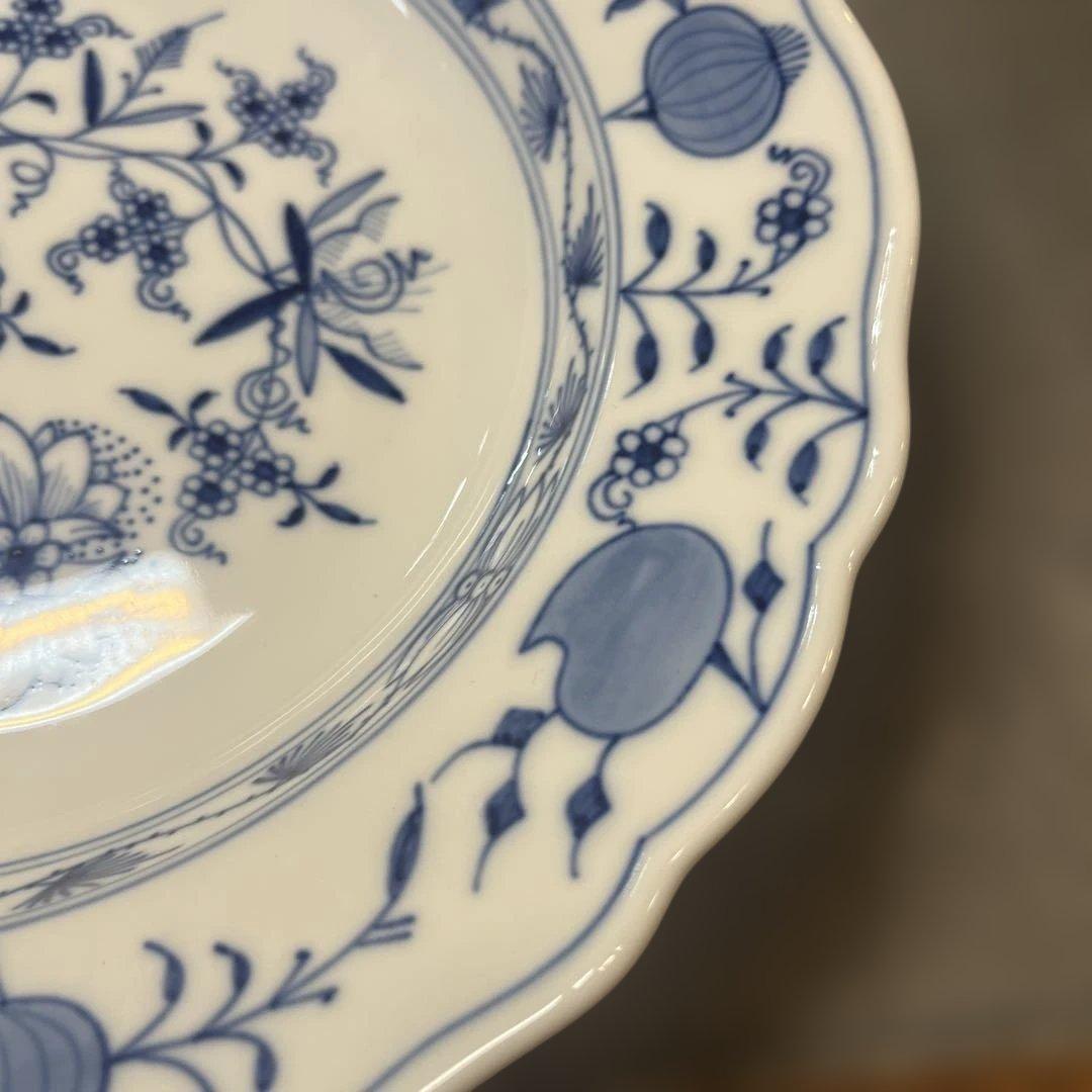 マイセン✨Meissen ブルーオニオン 未使用 23cm 皿