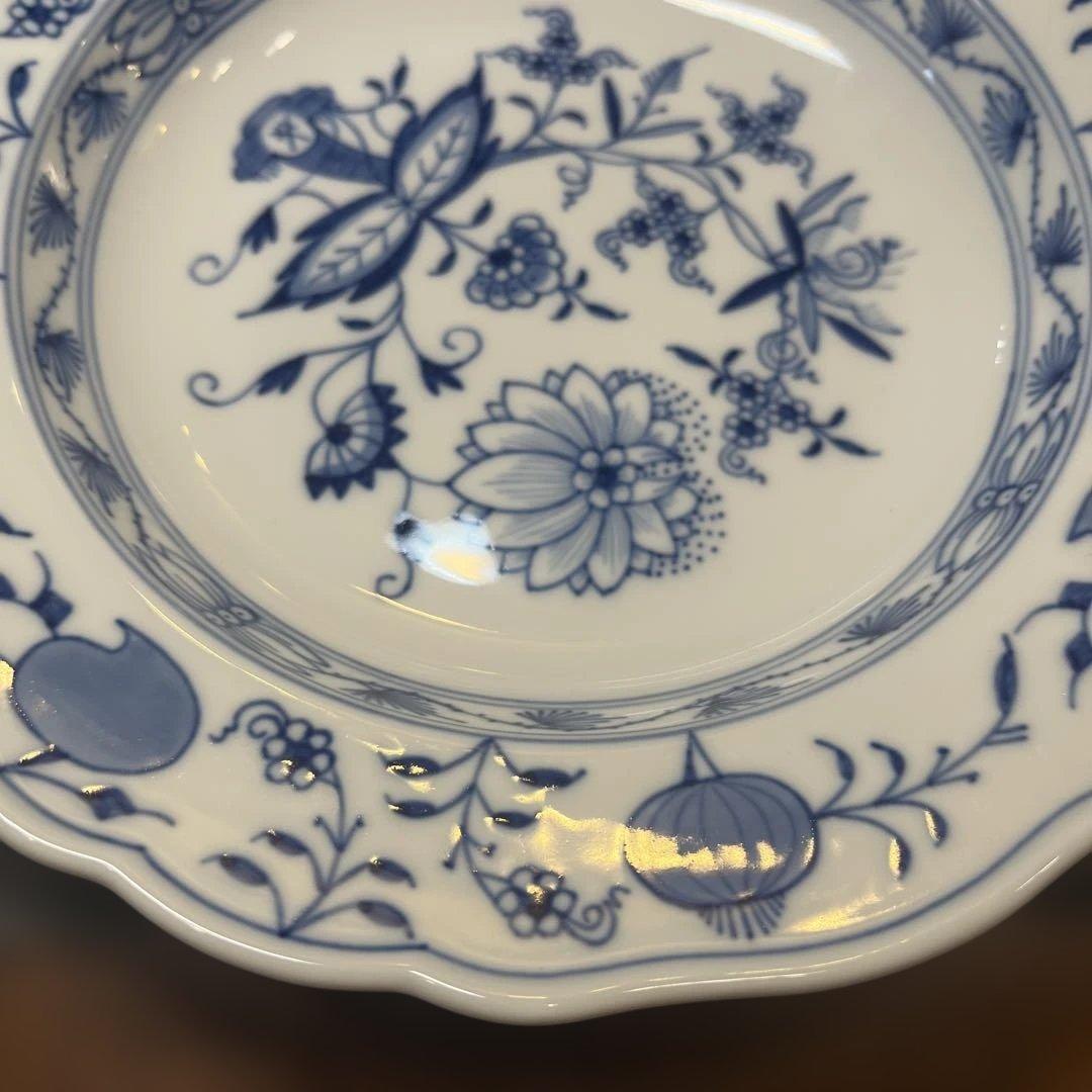 マイセン✨Meissen ブルーオニオン 未使用 23cm 皿