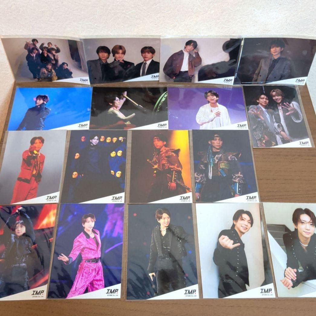 IMP.　鈴木大河　公式写真 134枚　ステッカー 32枚　まとめ売り