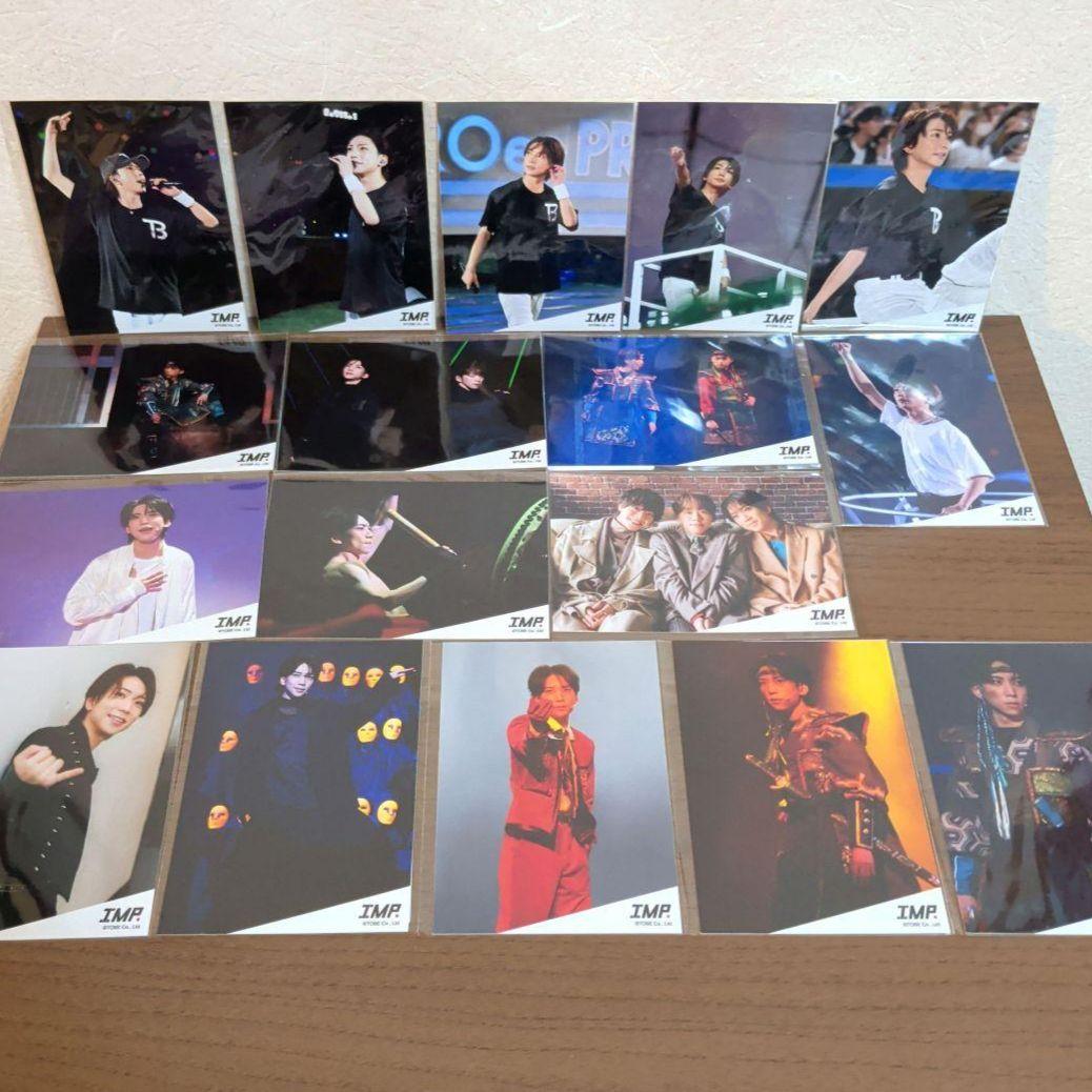 IMP.　鈴木大河　公式写真 134枚　ステッカー 32枚　まとめ売り