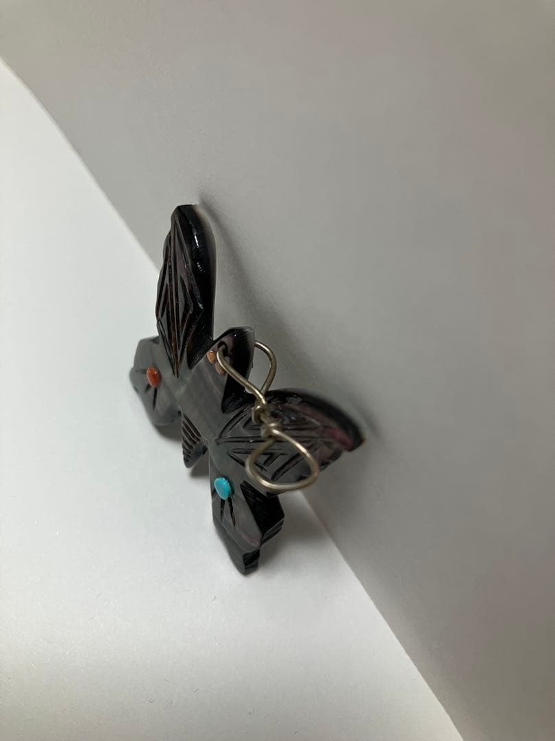 マライカ インディアンジュエリー 蝶モチーフ ペンダントトップ 一点物