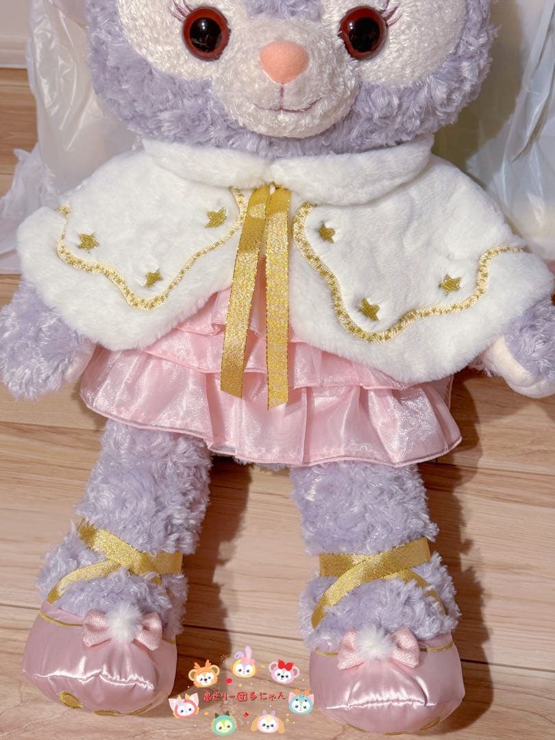 上海ディズニー クリスマス ステラルー ぬいぐるみ Mサイズ