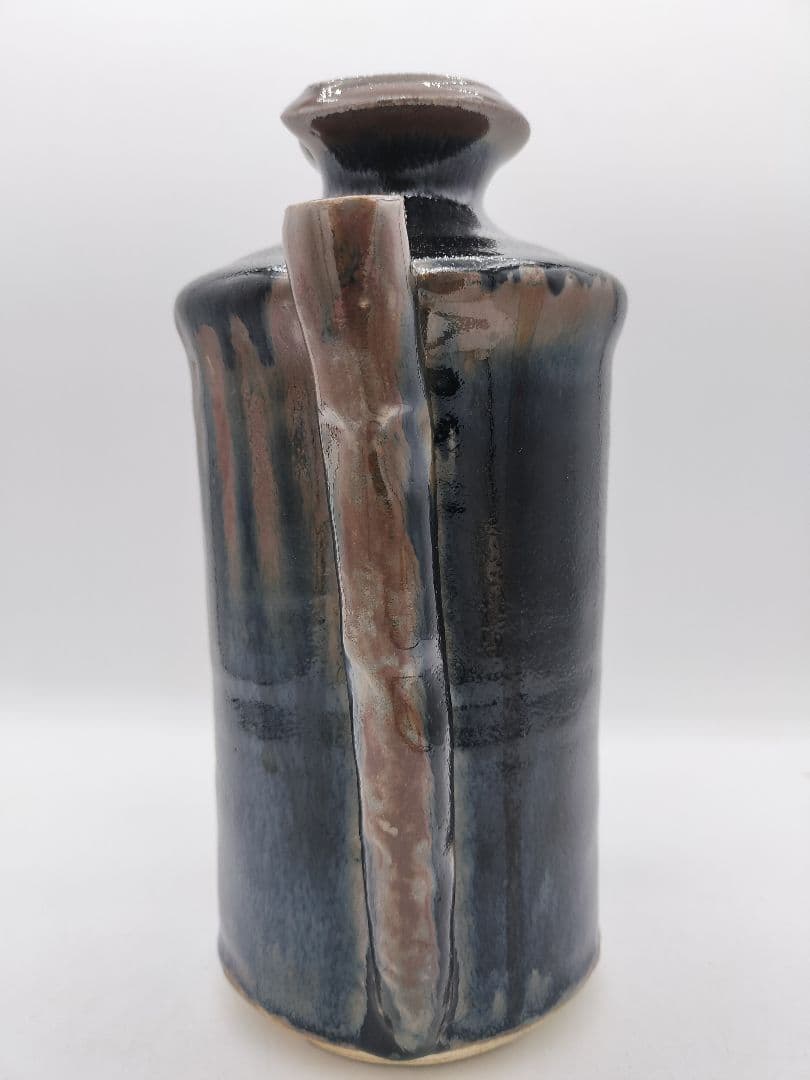 c675 古瀬戸花入 13代山口小左衛門 木箱 茶道具 古物