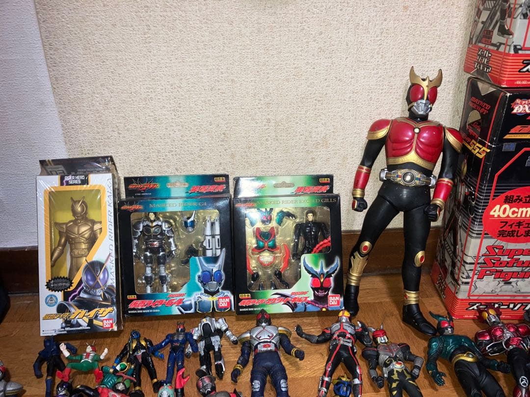 仮面ライダーシリーズ　フィギュア　ソフビ　ジャンク品　まとめ売り　大量