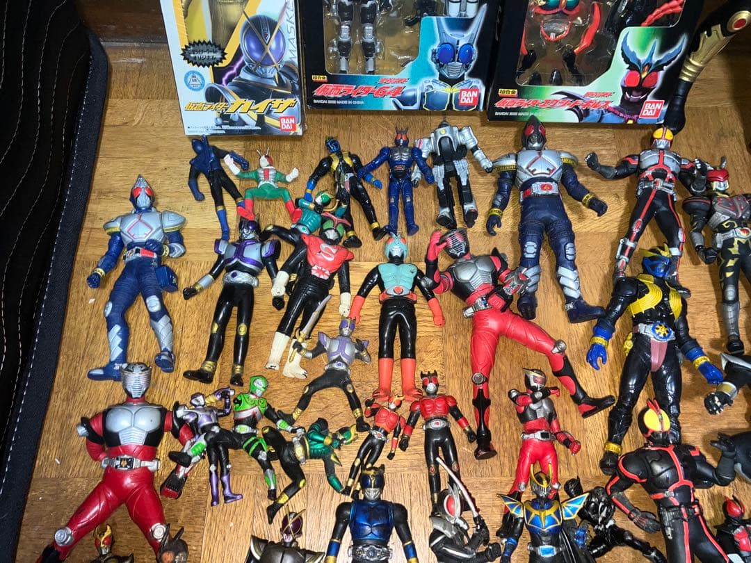 仮面ライダーシリーズ　フィギュア　ソフビ　ジャンク品　まとめ売り　大量
