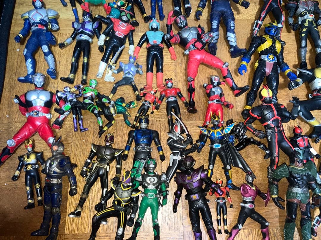 仮面ライダーシリーズ　フィギュア　ソフビ　ジャンク品　まとめ売り　大量