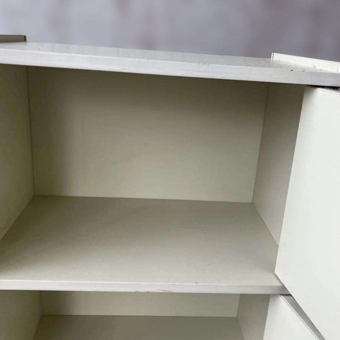 [昭和レトロ] 3段カラーボックス