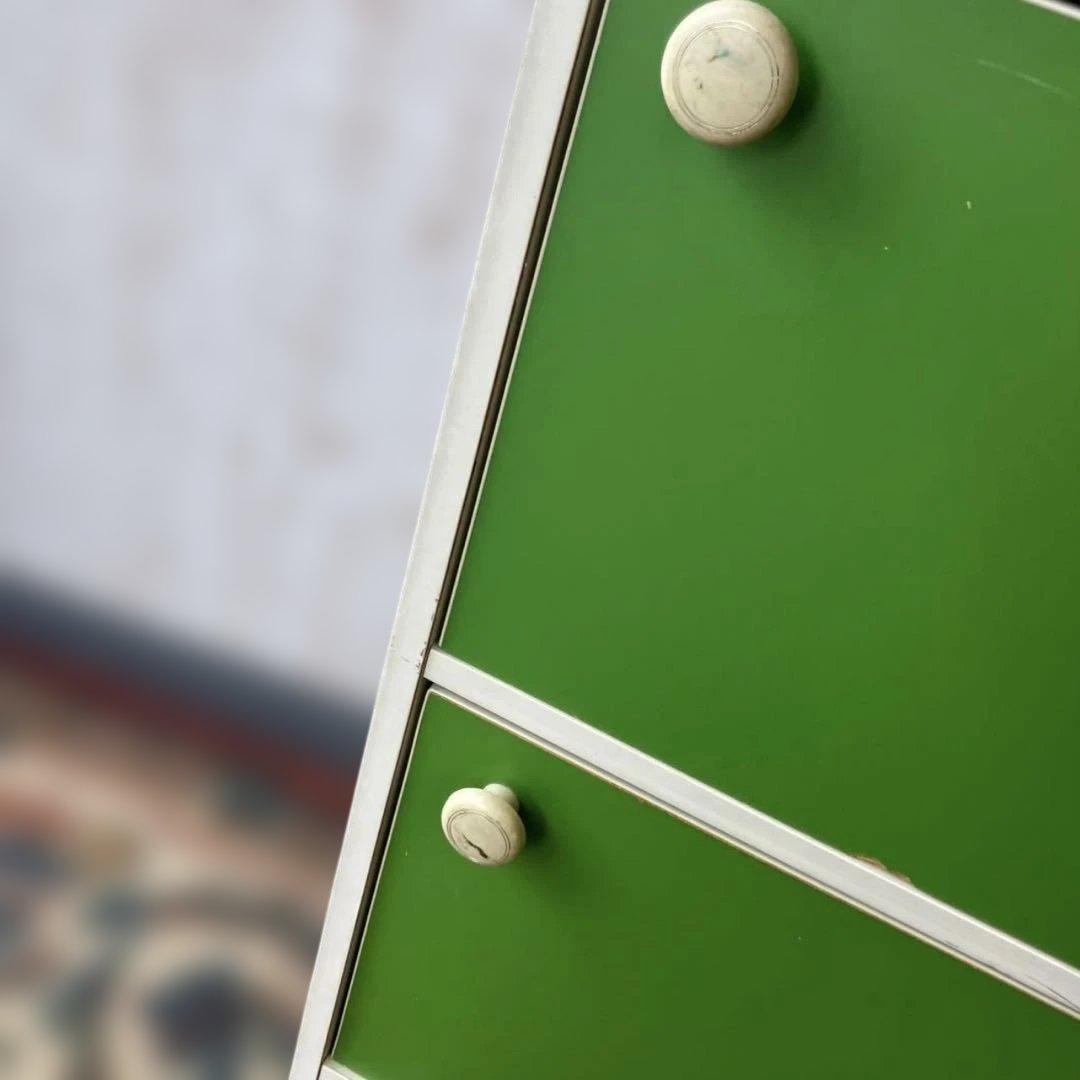 [昭和レトロ] 3段カラーボックス