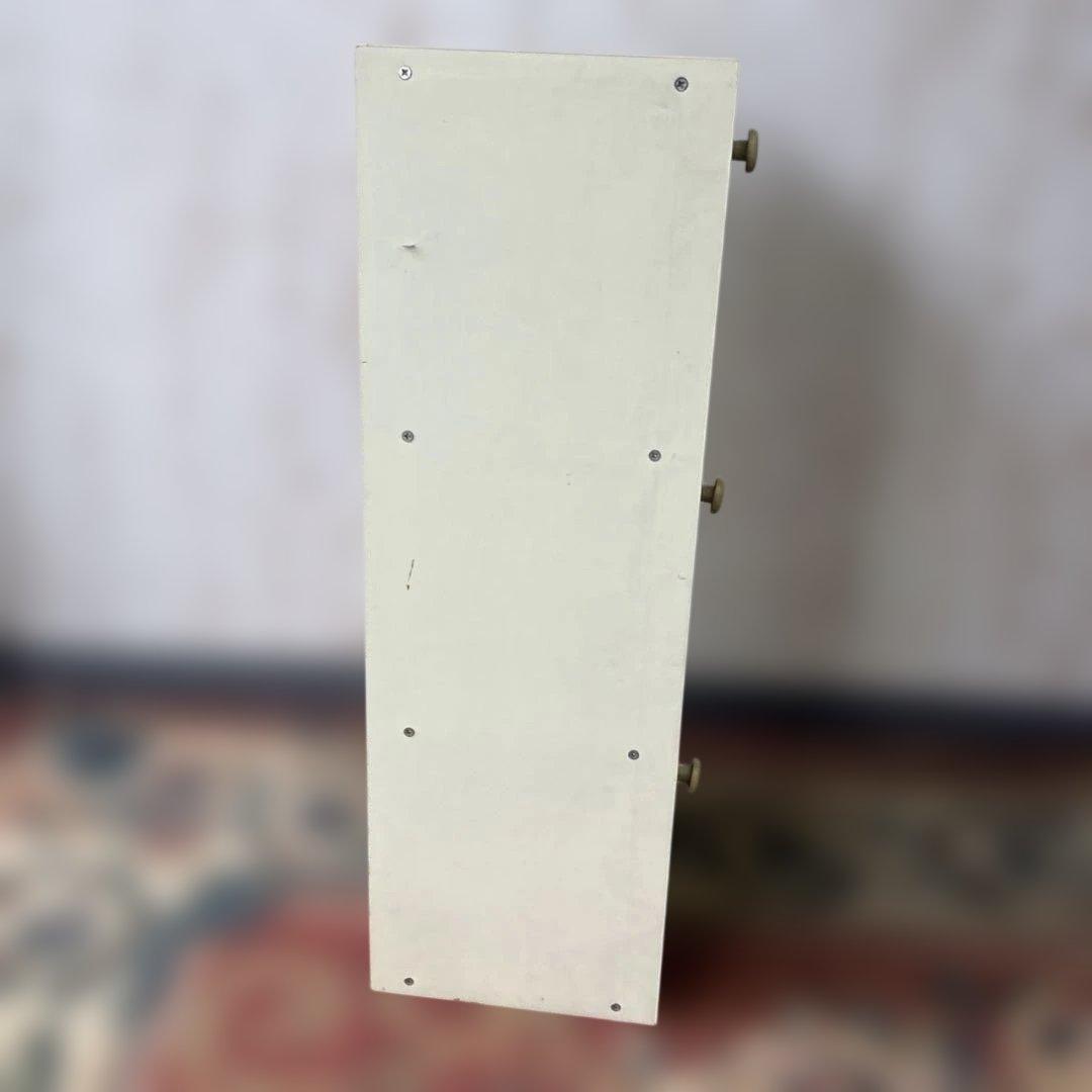 [昭和レトロ] 3段カラーボックス