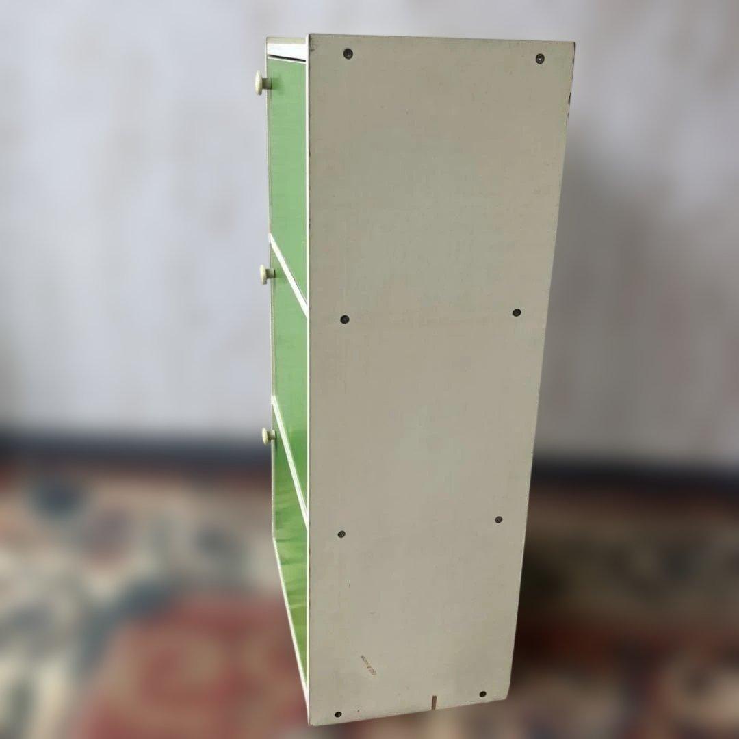 [昭和レトロ] 3段カラーボックス