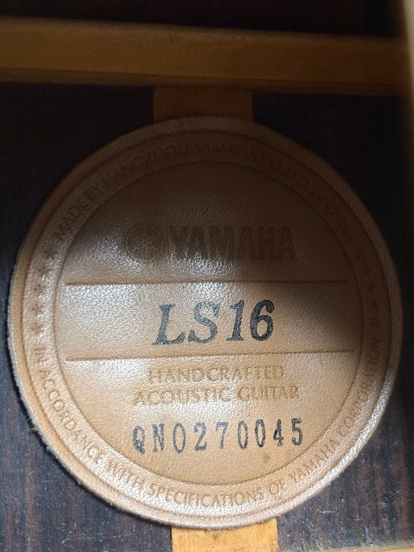 YAMAHA LS16 アコースティックギター ソフトケース付き
