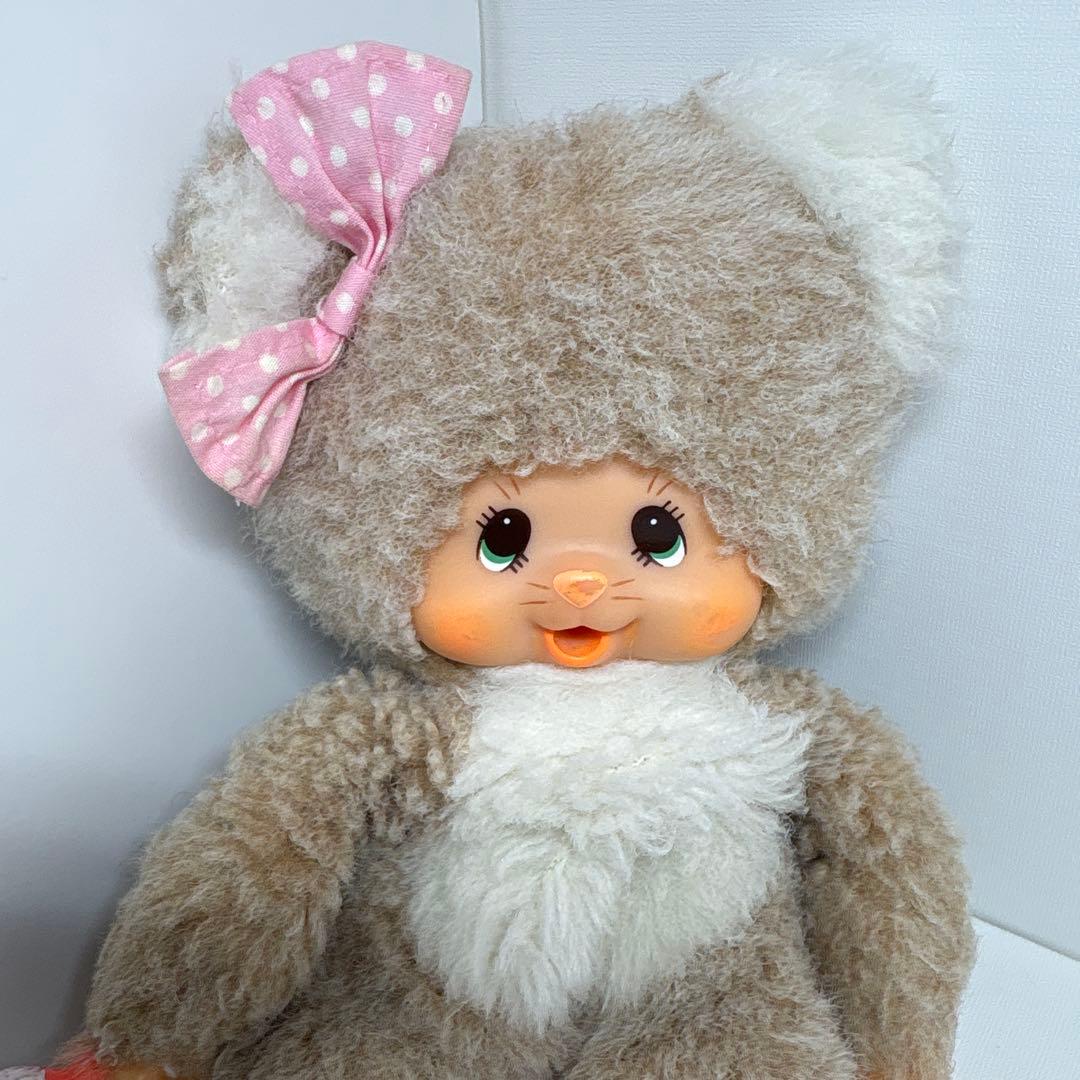 ビンテージ ミンカちゃん ねこ モンチッチ monchhichi 1532
