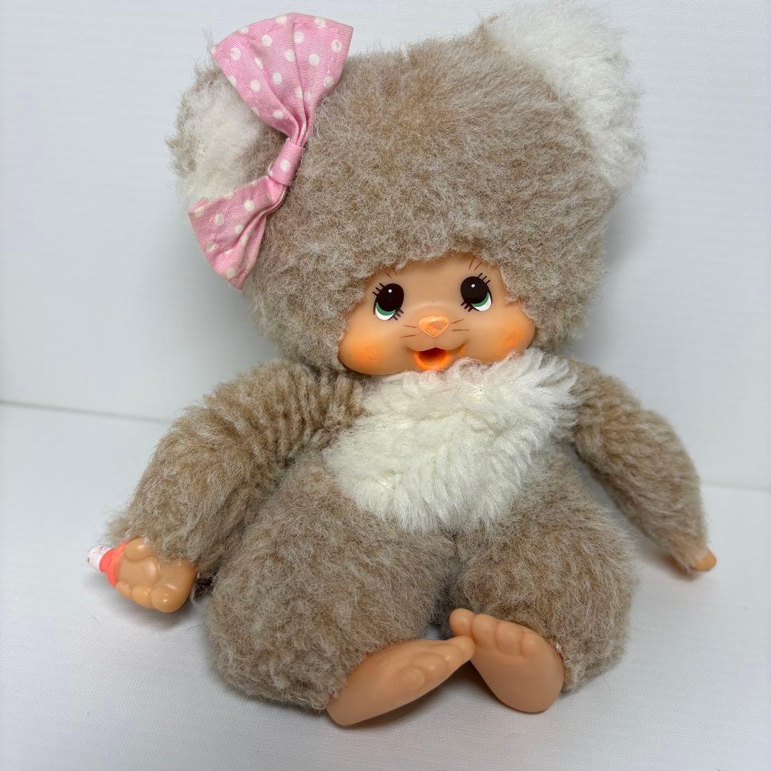 ビンテージ ミンカちゃん ねこ モンチッチ monchhichi 1532