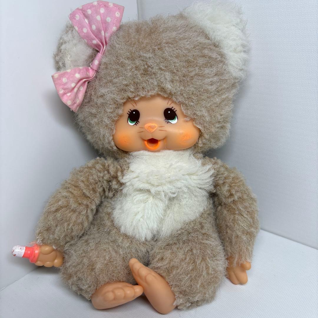 ビンテージ ミンカちゃん ねこ モンチッチ monchhichi 1532