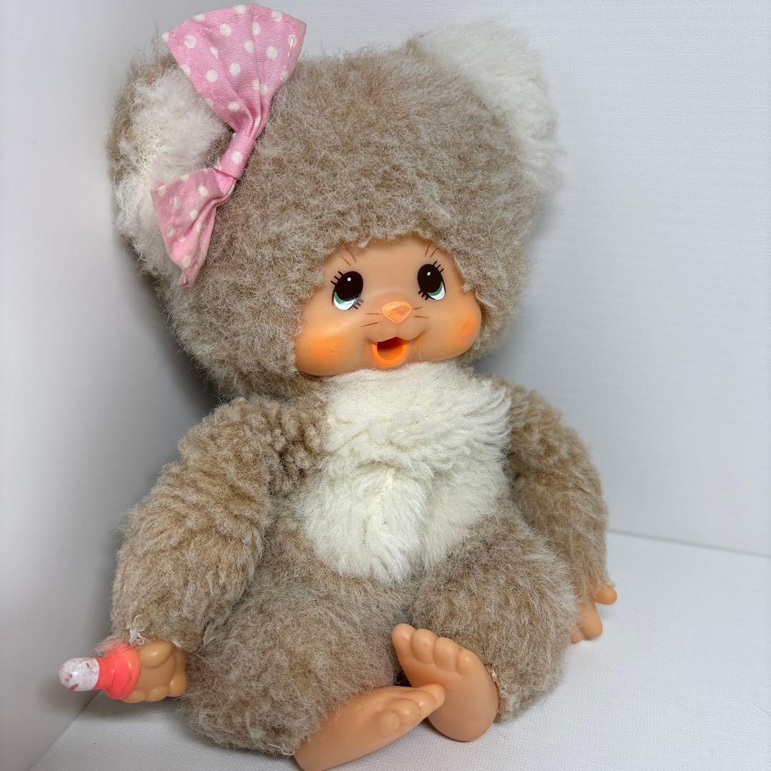 ビンテージ ミンカちゃん ねこ モンチッチ monchhichi 1532
