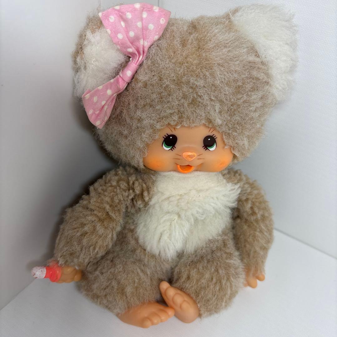 ビンテージ ミンカちゃん ねこ モンチッチ monchhichi 1532