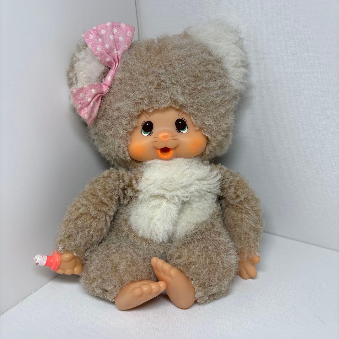 ビンテージ ミンカちゃん ねこ モンチッチ monchhichi 1532