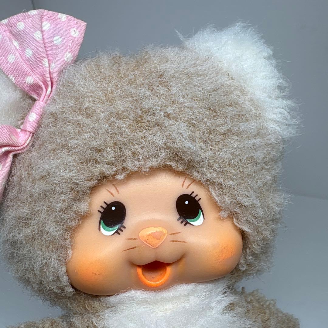 ビンテージ ミンカちゃん ねこ モンチッチ monchhichi 1532