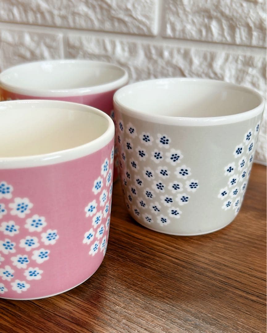 marimekko 花柄カップ 4個セット