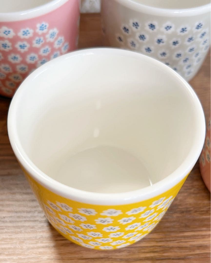 marimekko 花柄カップ 4個セット