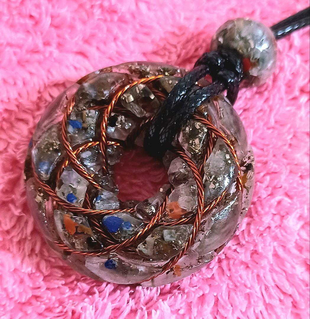 ロダンコイルペンダント　オルゴントーラス　7チャクラ