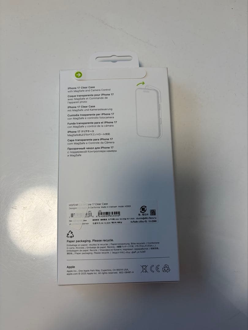 iPhone 17 Clear Case純正