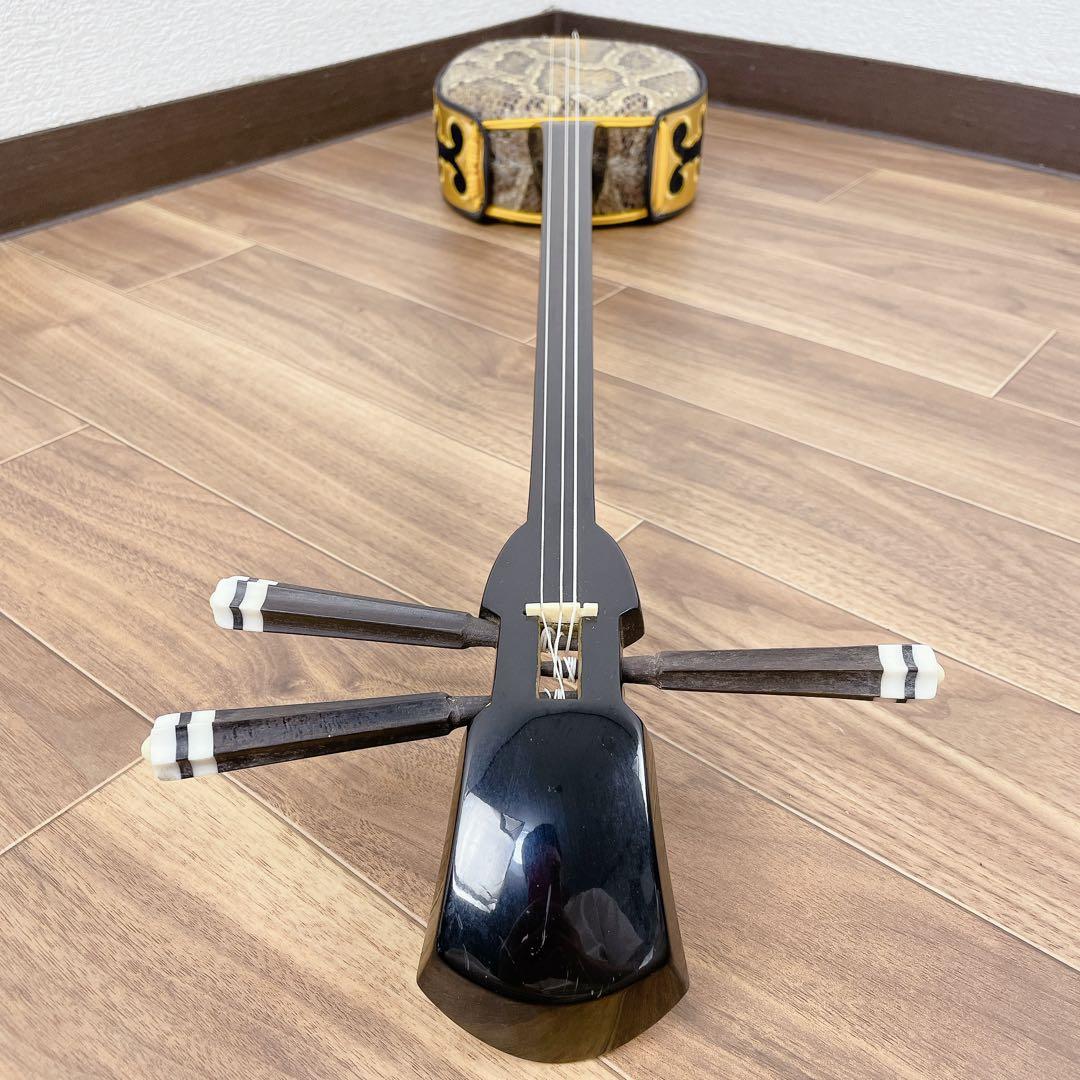 沖縄三線 蛇皮 民謡楽器 沖縄民謡 民謡 和楽器 三線