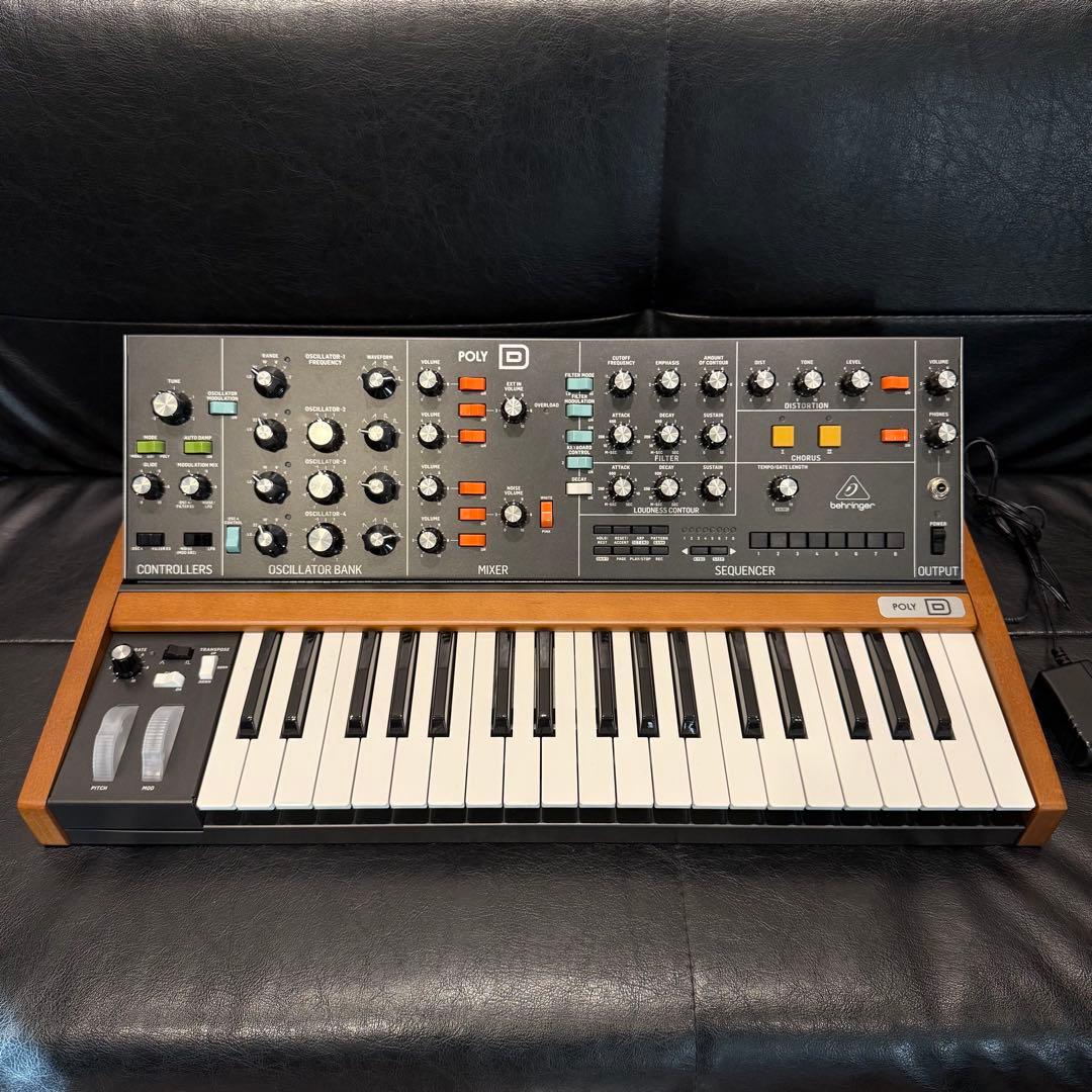 美品 Behringer Poly D シンセサイザー