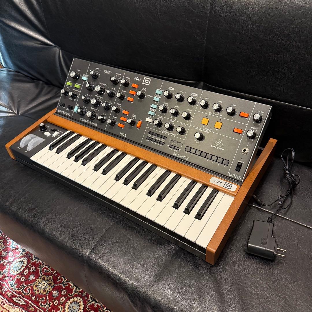 美品 Behringer Poly D シンセサイザー