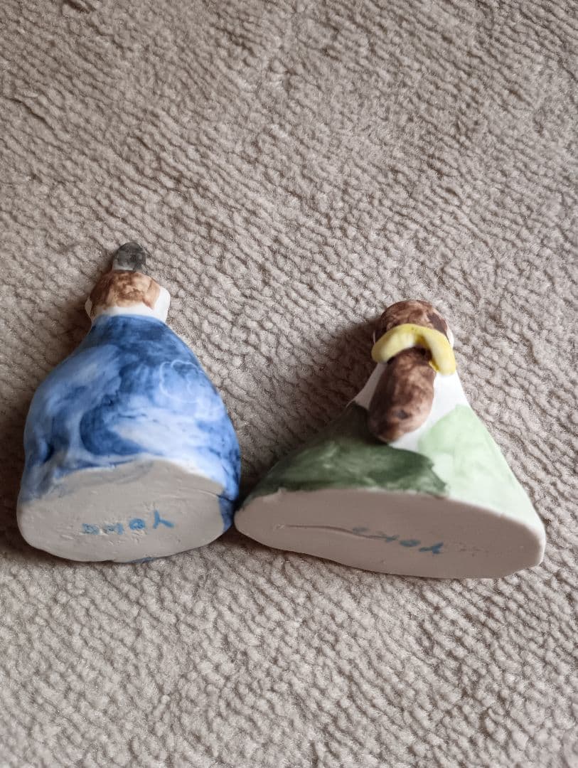 村井陽子　お雛様　ひなまつり　陶人形