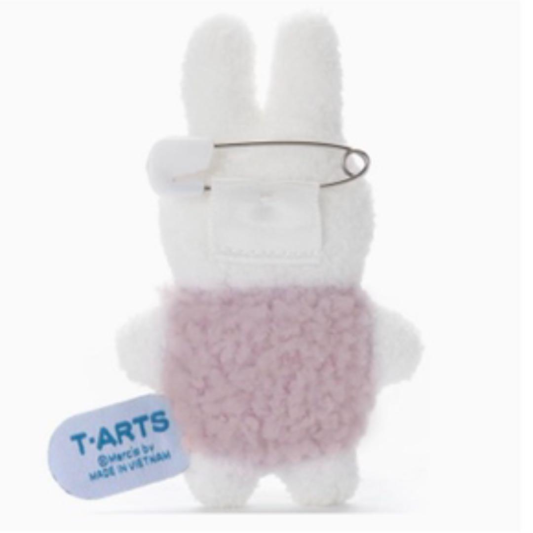 【新品】もふらっと♡ミッフィー♡ぬいぐるみエンブレム♡ベージュ