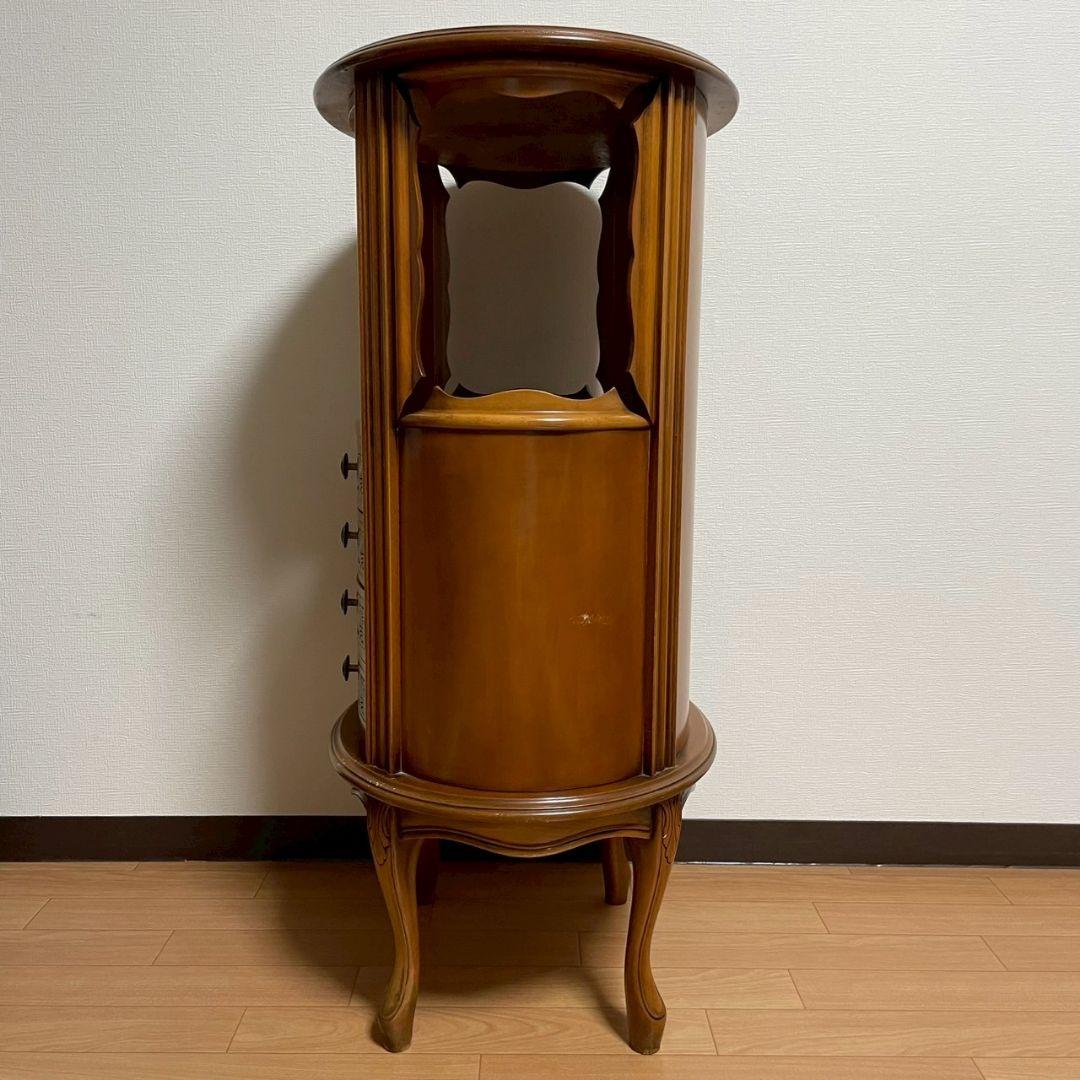 猫足コンソールテーブル サイドテーブル ４段チェスト 彫刻 イタリア 猫脚