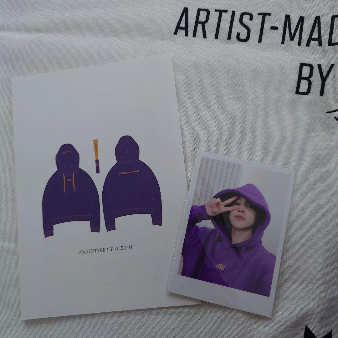 BTS JIMIN　ジミン アーティストメイド フーディー　Lサイズ