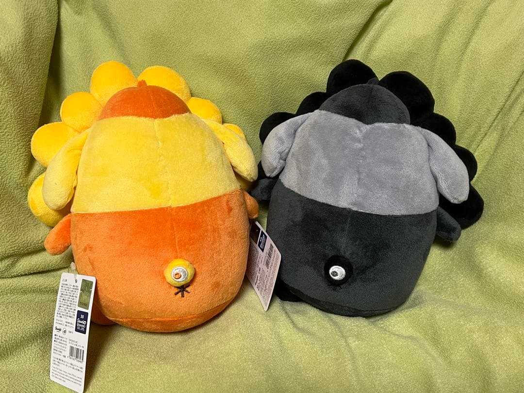 推しカラーサンリオ　ブラック　ぬいぐるみ　新品タグ付　ポムポムプリン　2体セット