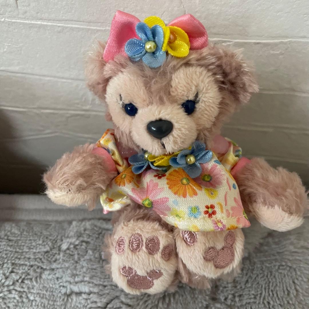 【3体セット】シェリーメイ ぬいぐるみバッジ お座りポーズ 花柄ワンピ 他